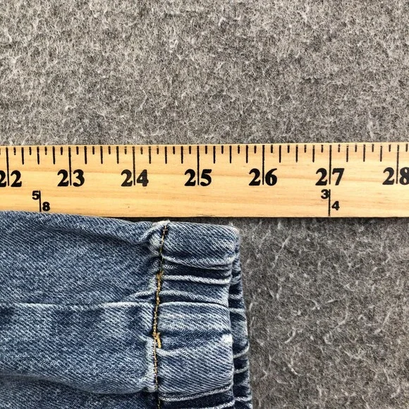 Citizens Of Humanity Jeans Womens 25 Blue Medium Wash Relaxed Cuffed Tapered - Picture 11 of 11